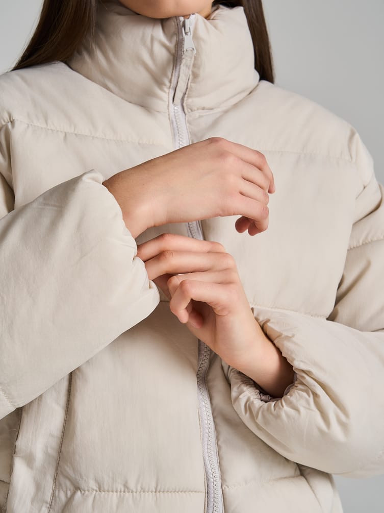 Куртка зефирка без капюшона