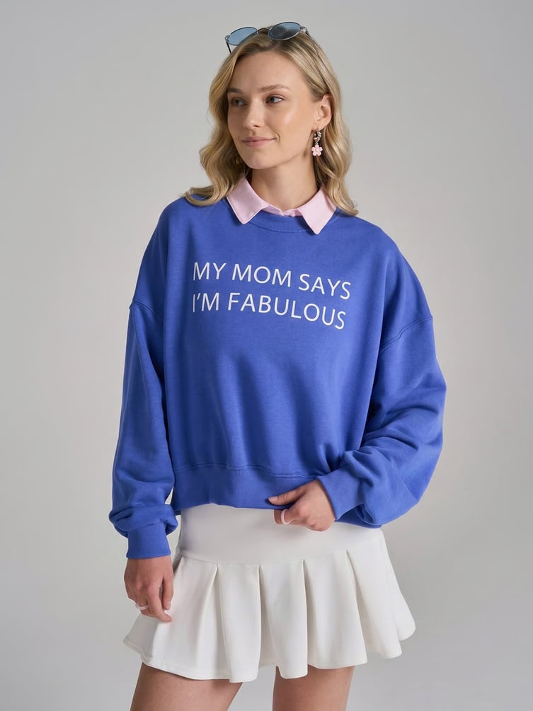 Свитшот с надписью