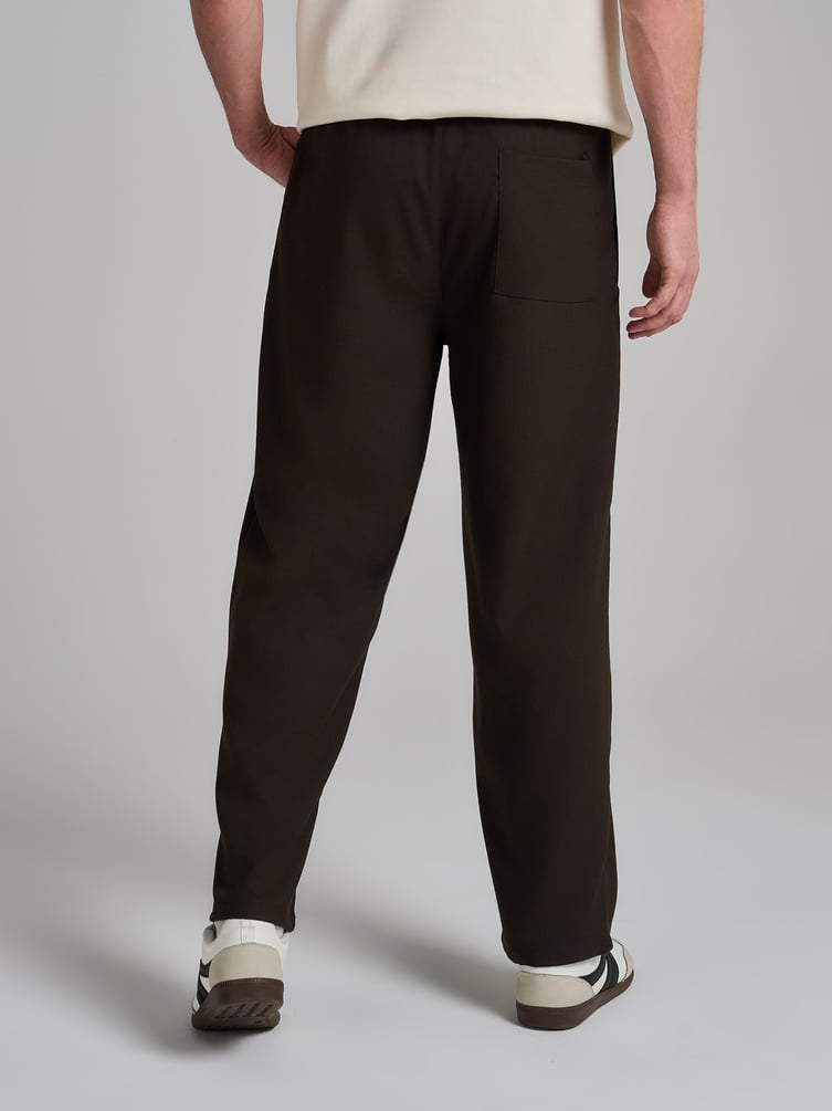 Брюки прямые повседневные без начеса