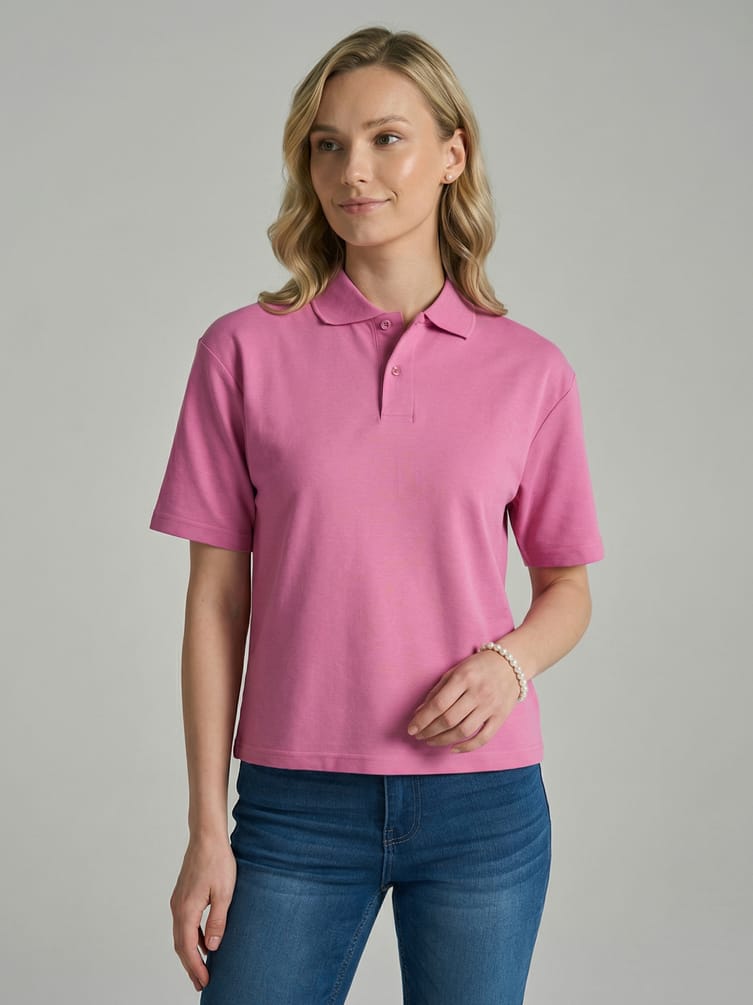 Футболка-поло с коротким рукавом