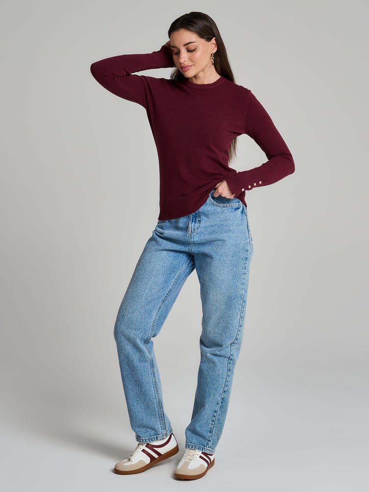 Джемпер трикотажный базовый