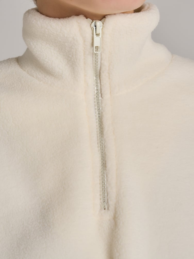 Свитшот флисовый с высоким горлом