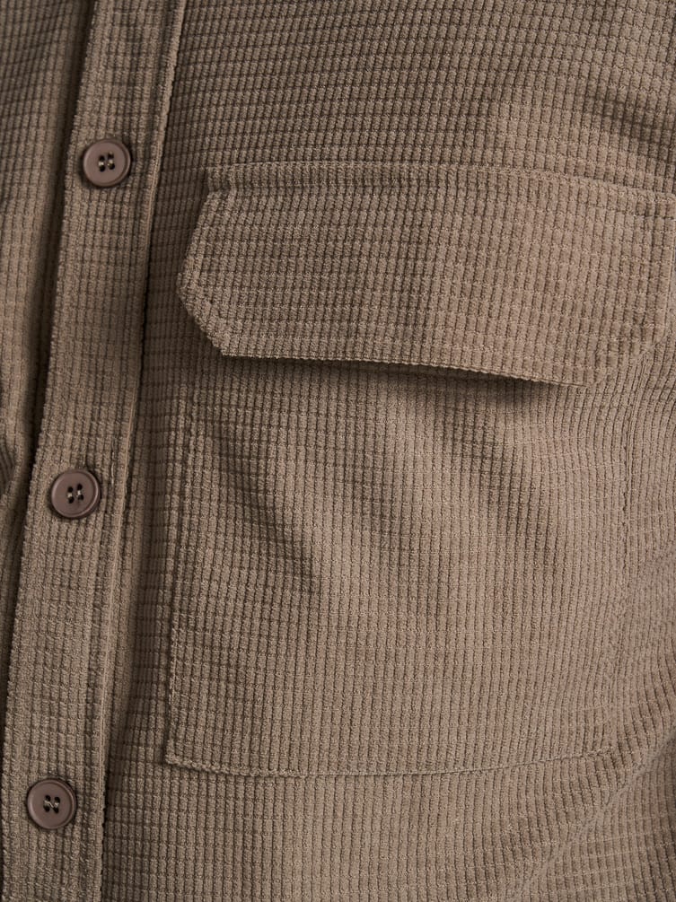 Рубашка вельветовая классическая