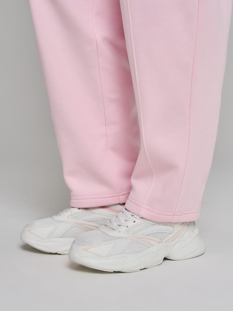 Теплые брюки зауженные с начесом