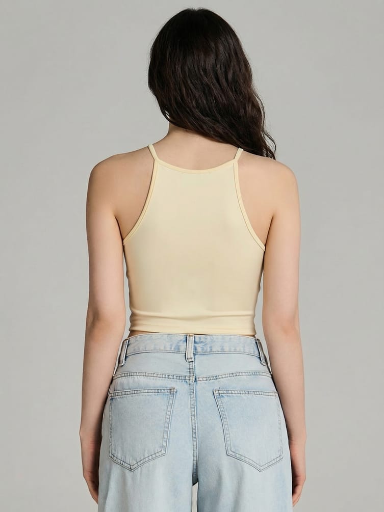 Короткий топ с бантиками