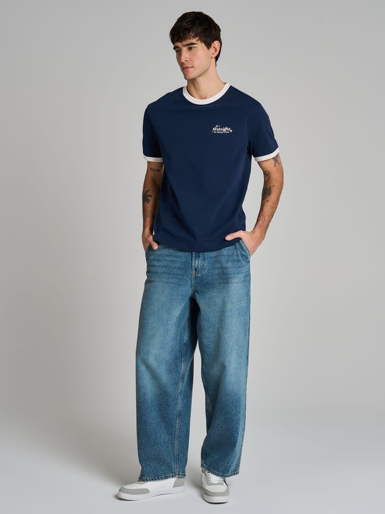 Футболка из хлопка с надписью