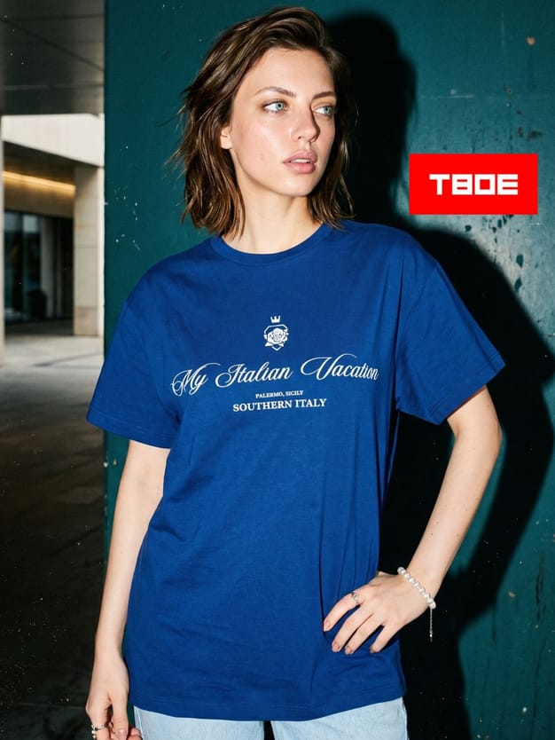 Футболка оверсайз с надписью