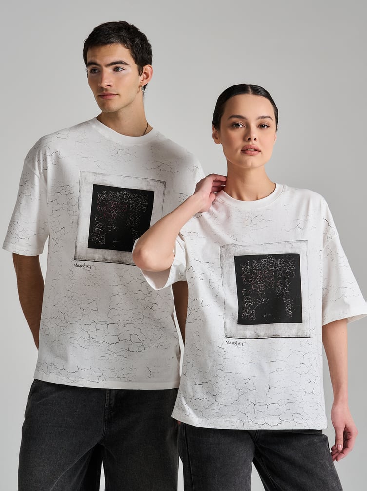 Футболка с принтом картин Третьяковской галереи