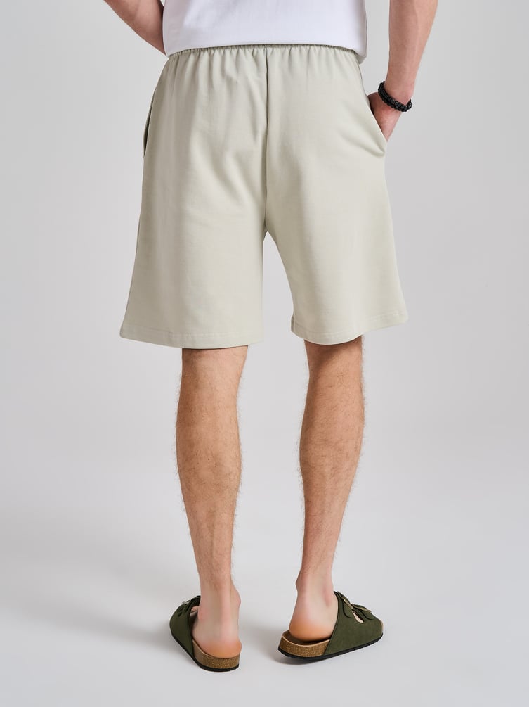 Шорты трикотажные удлиненные