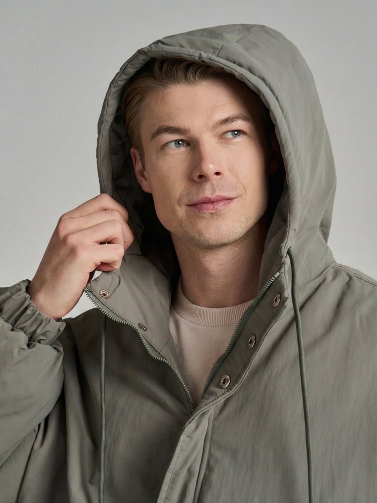 Куртка демисезонная с капюшоном