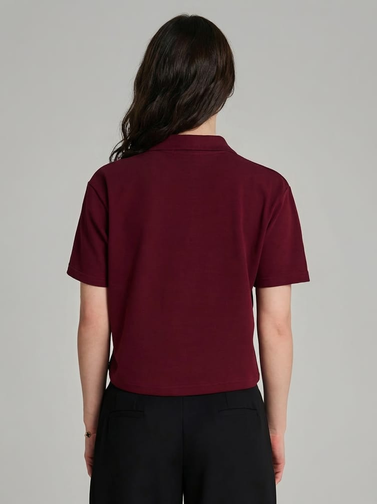 Рубашка-поло с коротким рукавом