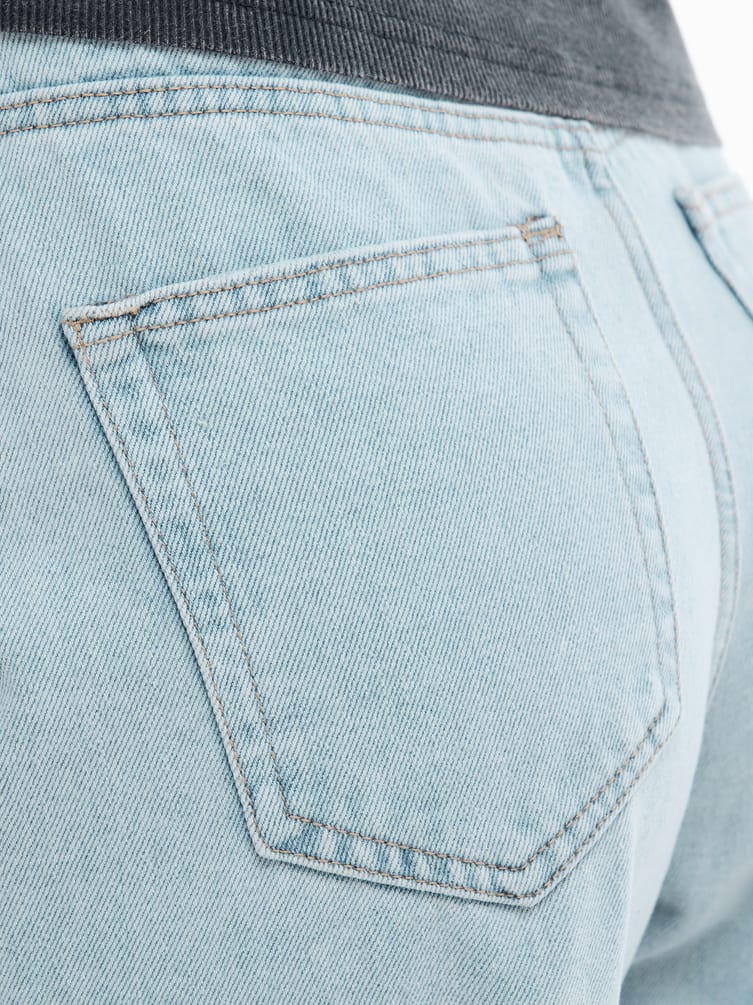 Джинсы Balloon с высокой талией