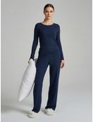 Пижама из вискозы с брюками