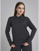 Свитшот поло без начеса