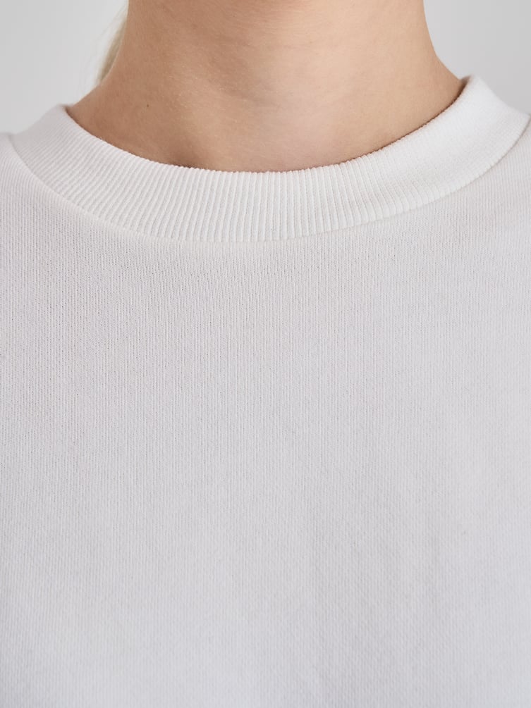 Свитшот однотонный без начеса