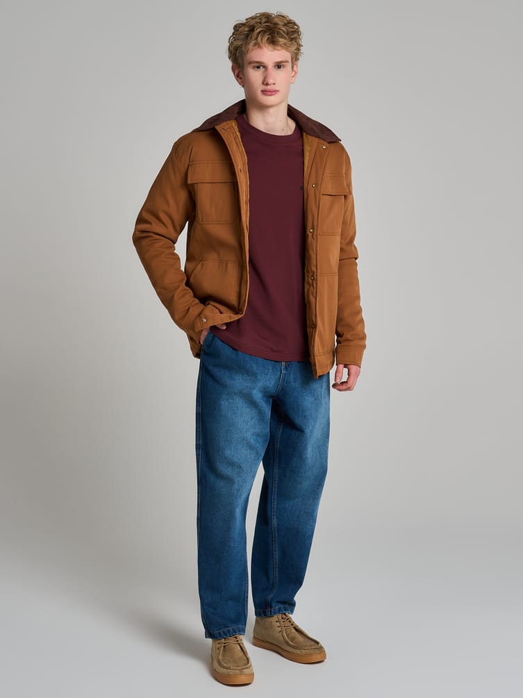 Зауженные джинсы бананы