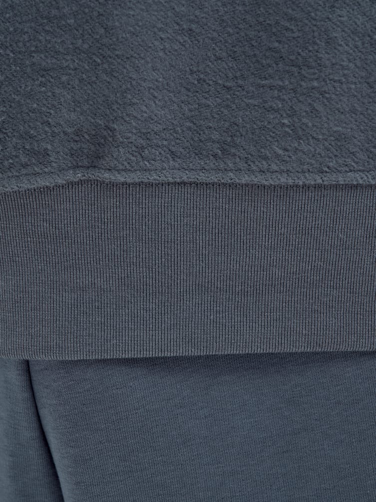 Свитшот оверсайз с начесом