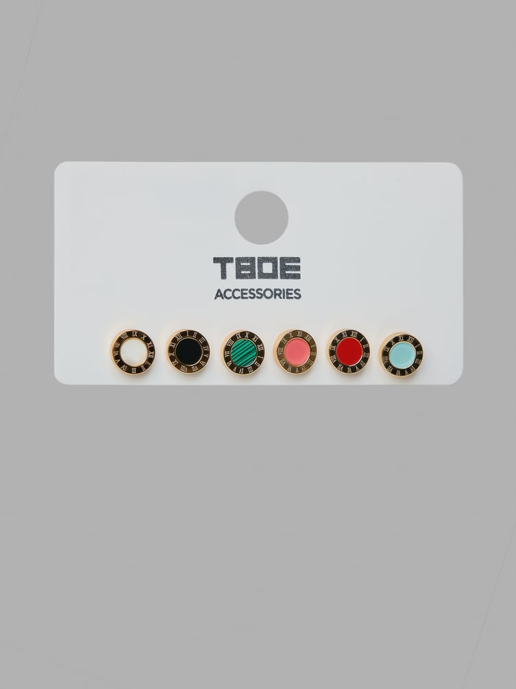 Серьги - 3 пары