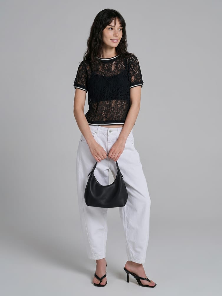 Джинсы Balloon укороченные