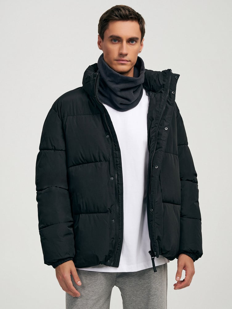 Флисовый шарф снуд