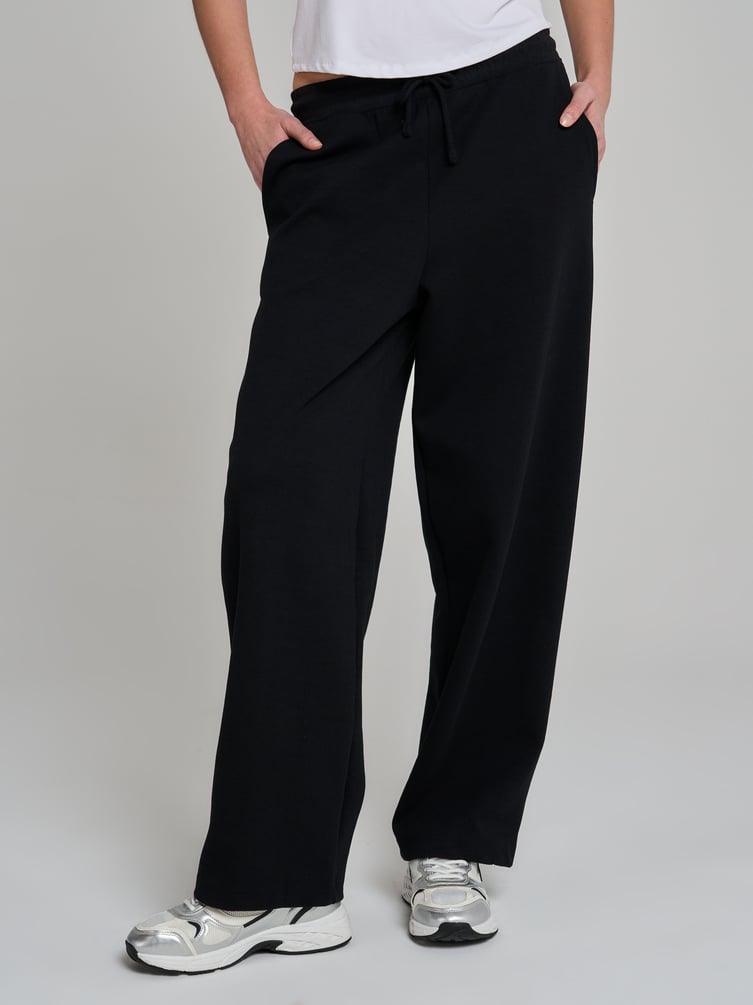 Брюки спортивные широкие