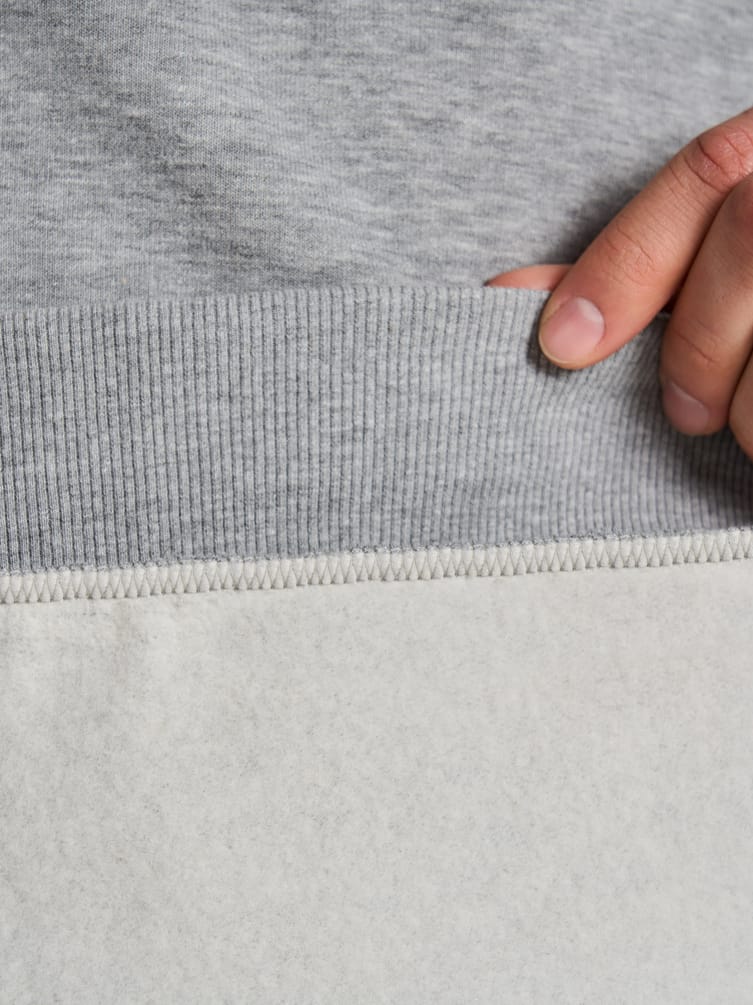 Утепленное худи с начесом