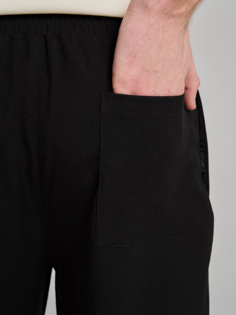 Брюки прямые повседневные без начеса