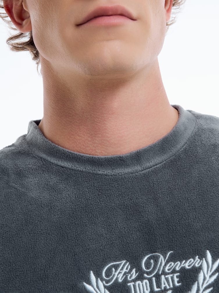 Пижама плюшевая теплая с брюками