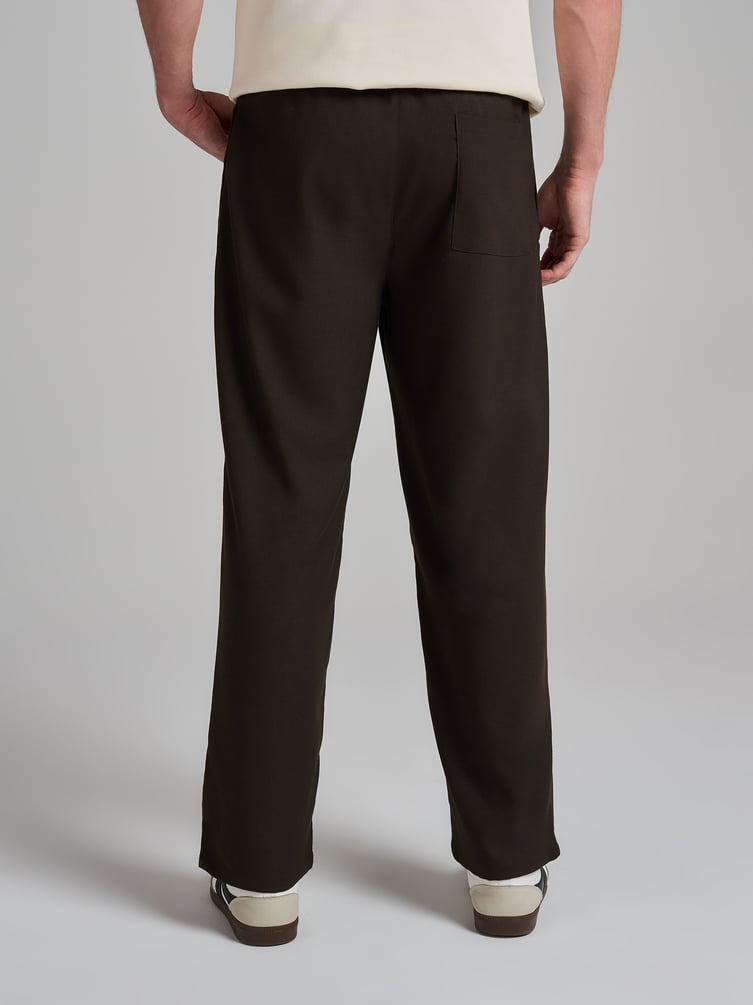 Брюки прямые повседневные без начеса