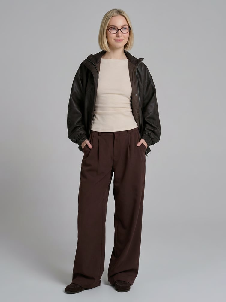 Лонгслив приталенный с драпировкой