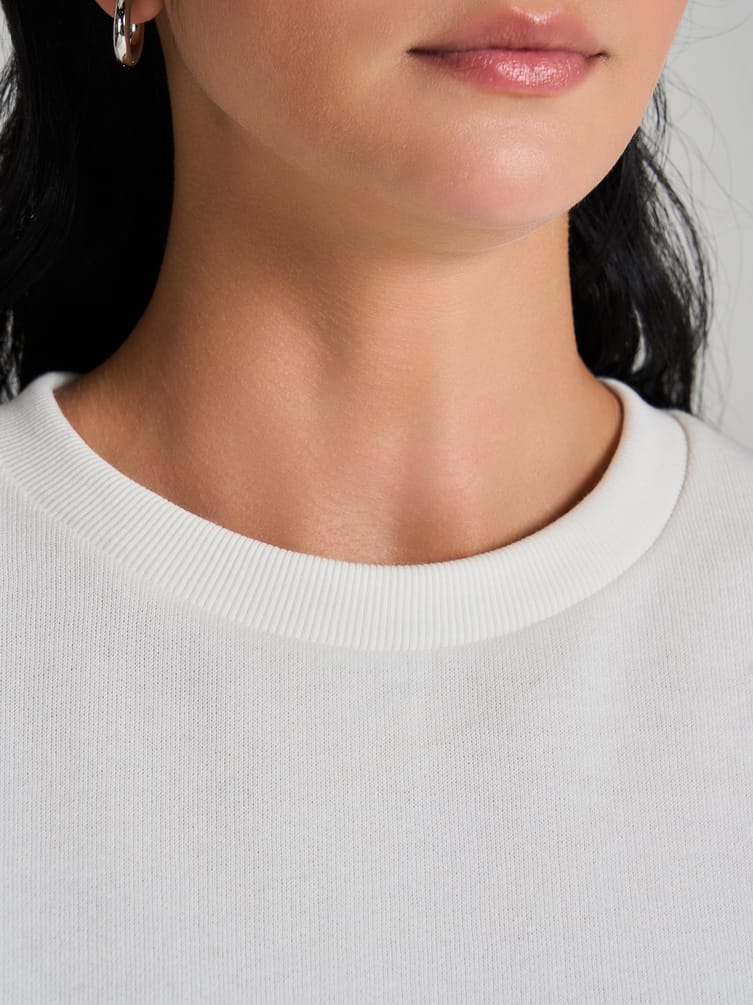 Утепленный свитшот с начесом