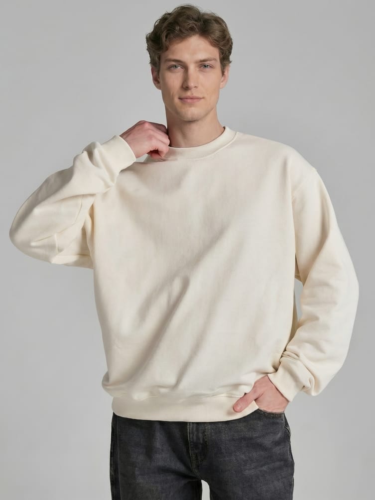 Свитшот свободный без начеса