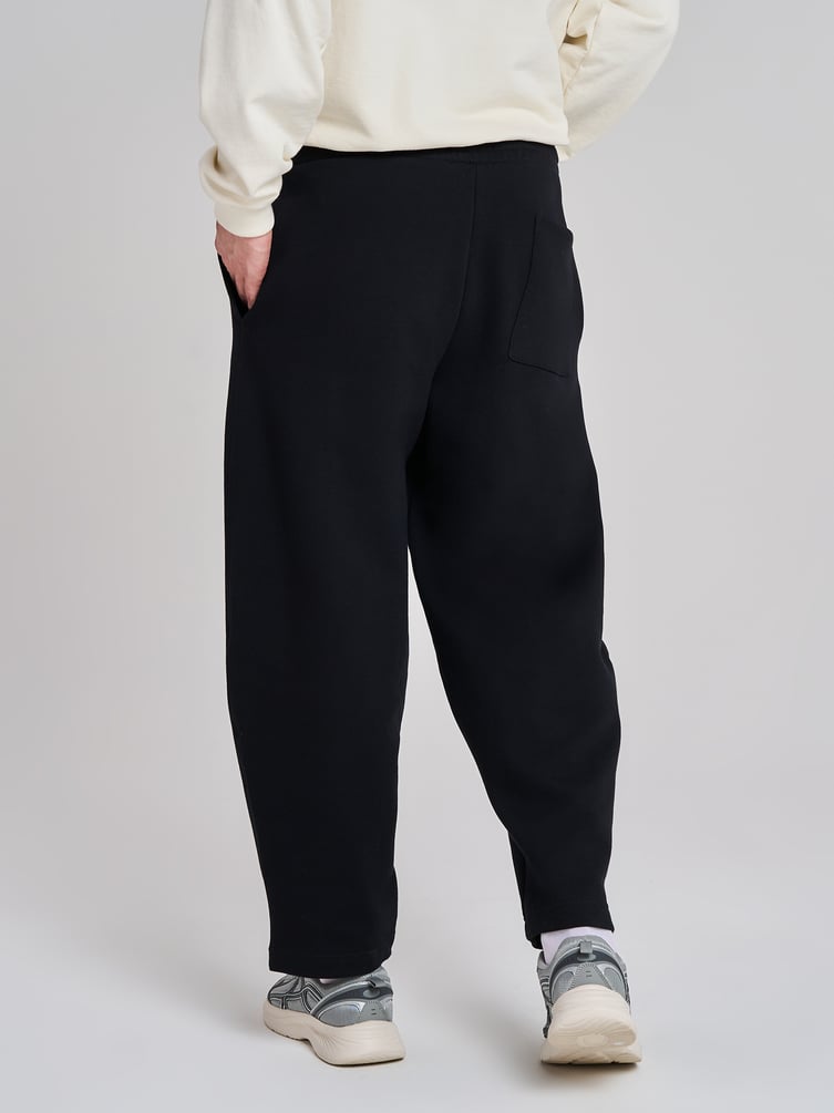 Спортивные широкие брюки с начесом