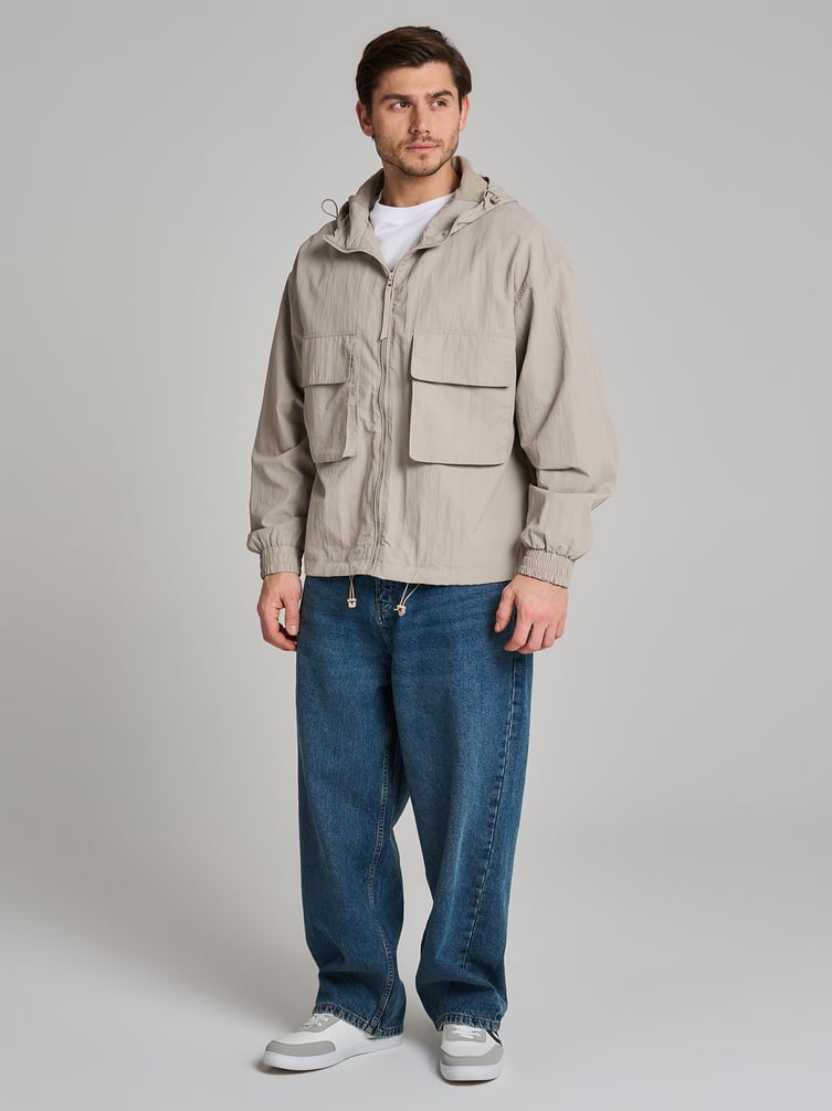 Ветровка демисезонная с капюшоном