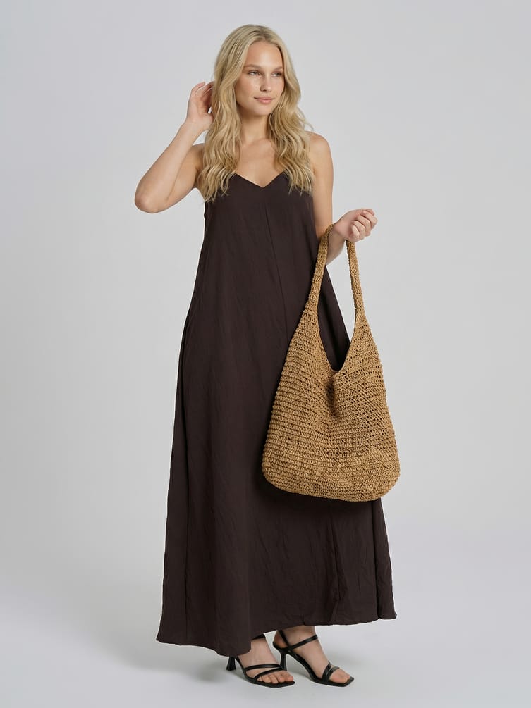 Сарафан-трапеция летний