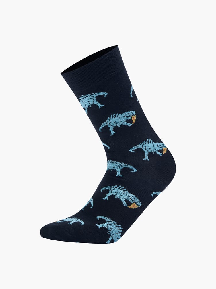 Носки - 3 пары с принтом динозавра