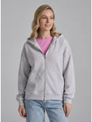 Зип худи  с капюшоном без начеса