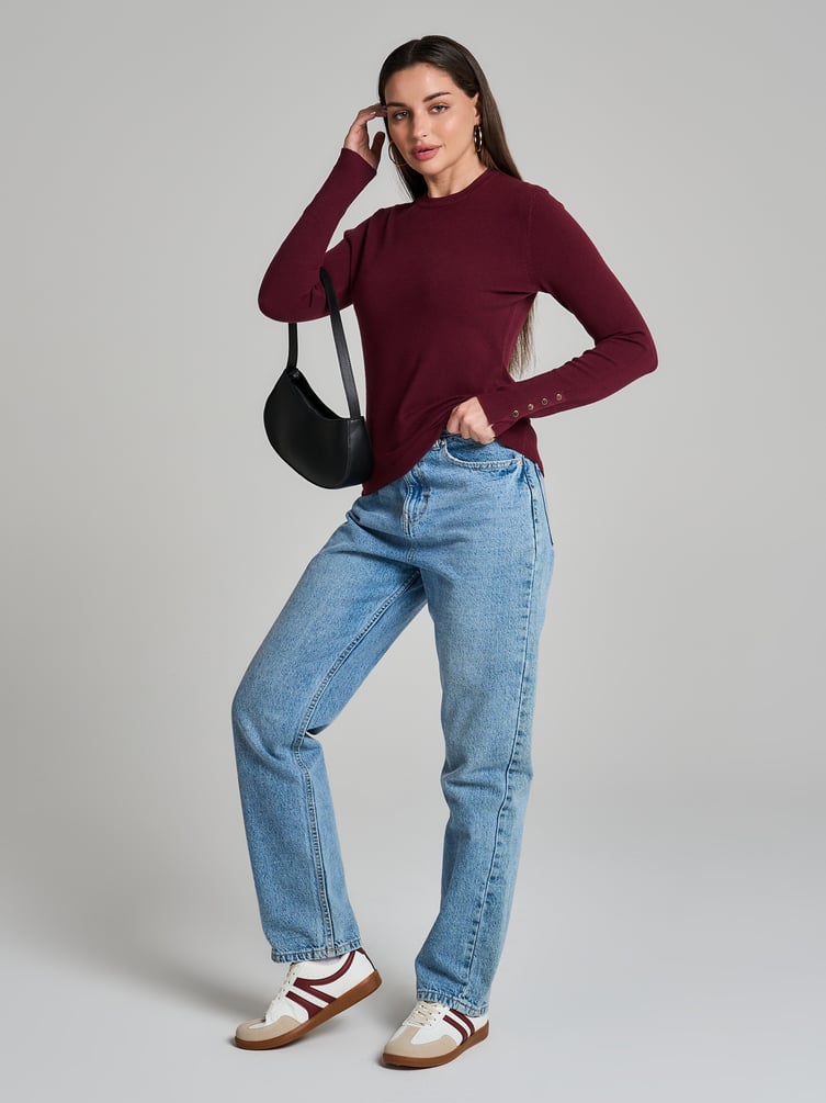 Джемпер трикотажный базовый