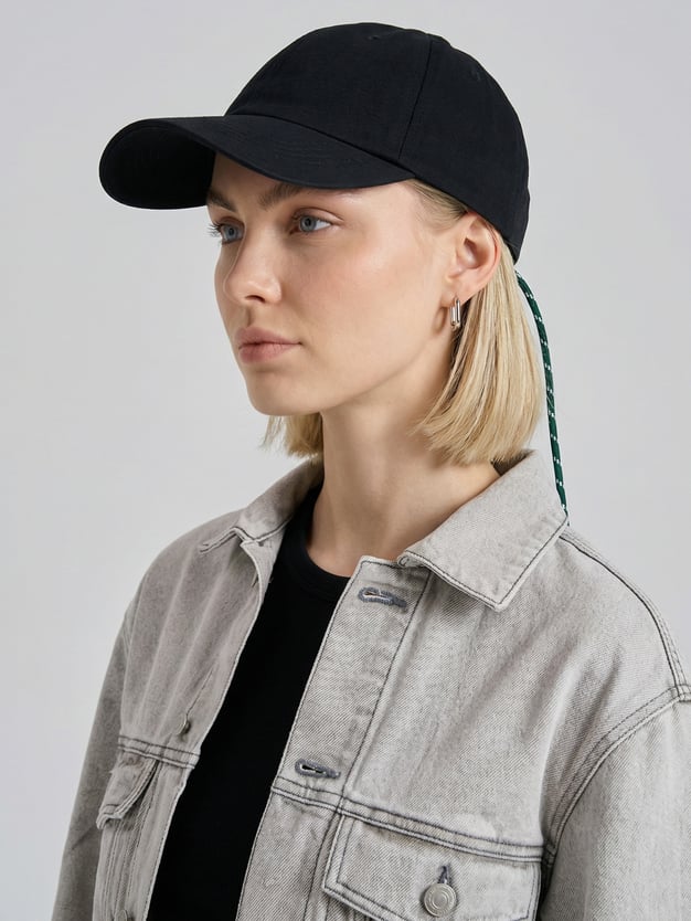 Бейсболка с завязками