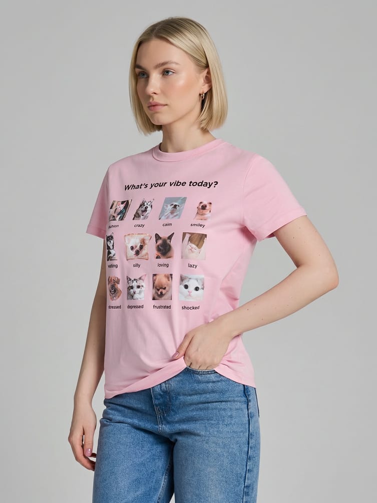 Футболка с принтом