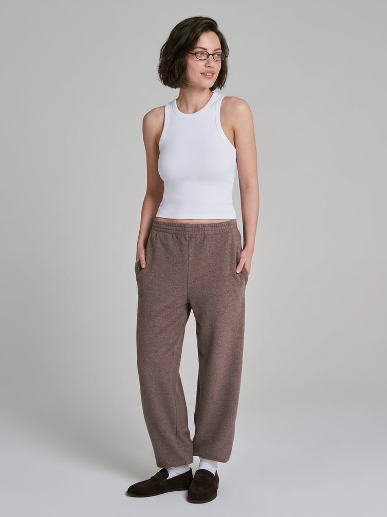 Брюки джоггеры трикотажные