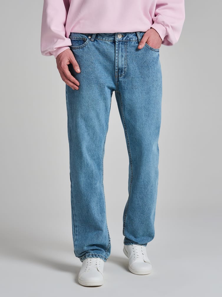 Джинсы прямые классические