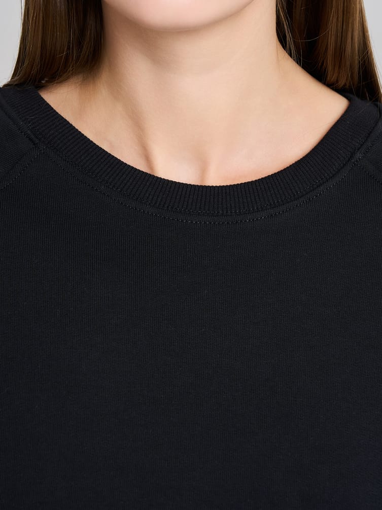 Свитшот с коротким рукавом