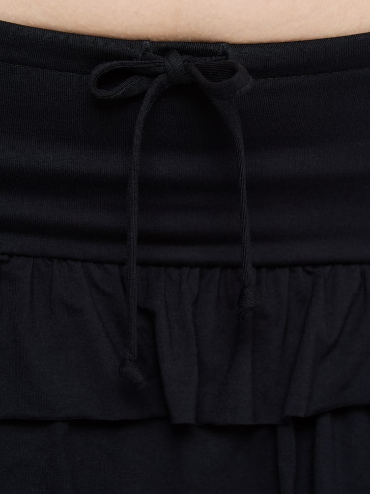 Юбка-шорты с воланами