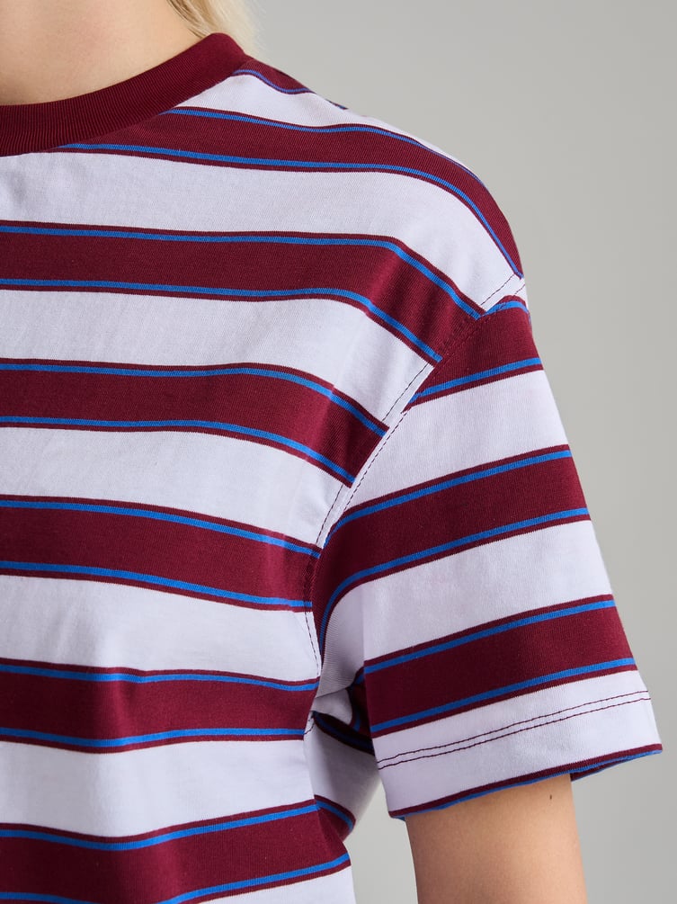 Полосатая футболка из хлопка