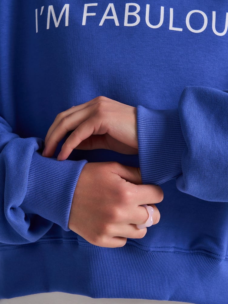 Свитшот с надписью