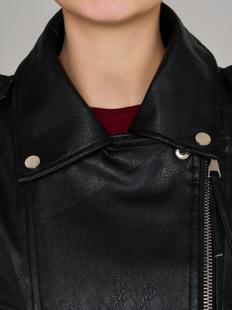 Куртка коcуха из эко кожи