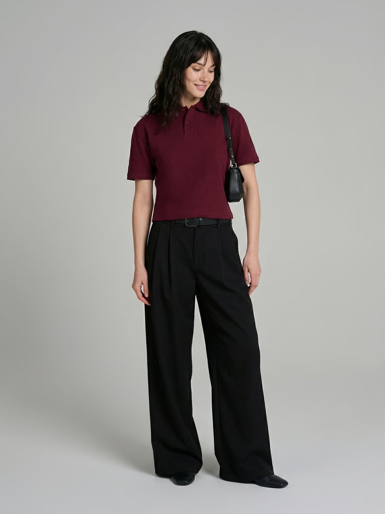 Рубашка-поло с коротким рукавом