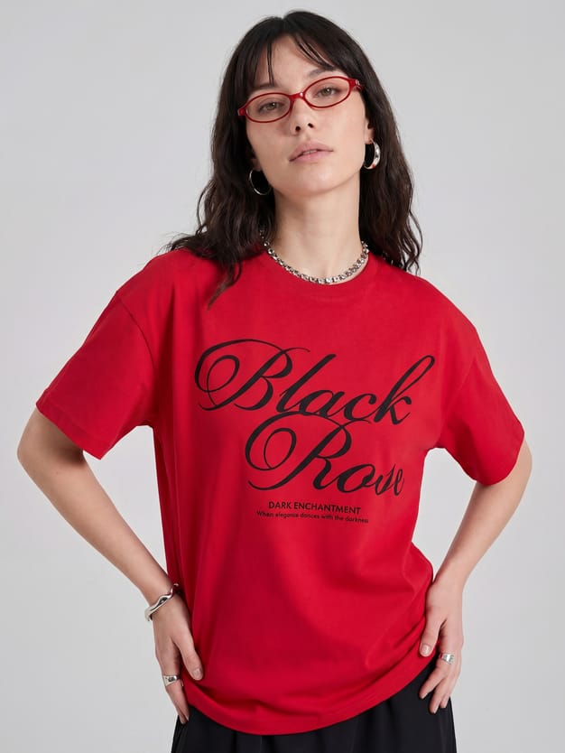 Футболка оверсайз с надписью