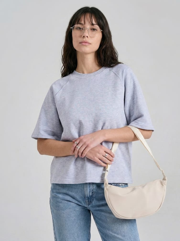 Свитшот с коротким рукавом